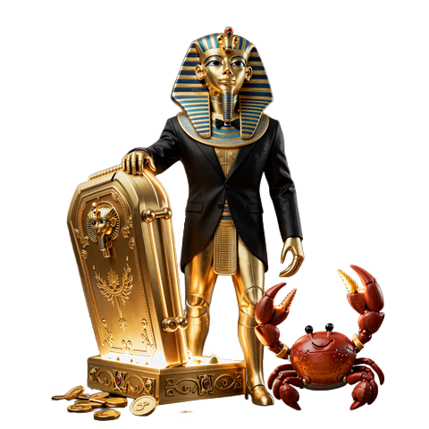 Pharao Agent knackt goldenen Tempel-Safe mit Bonus Crab - Realz Casino CTA